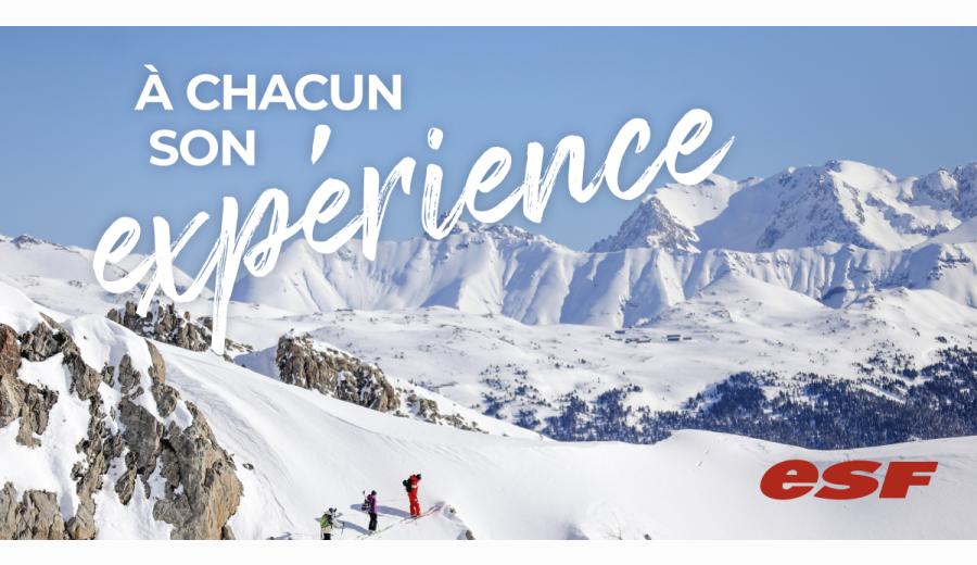 Expérience Ecole du Ski Français Arc 1600