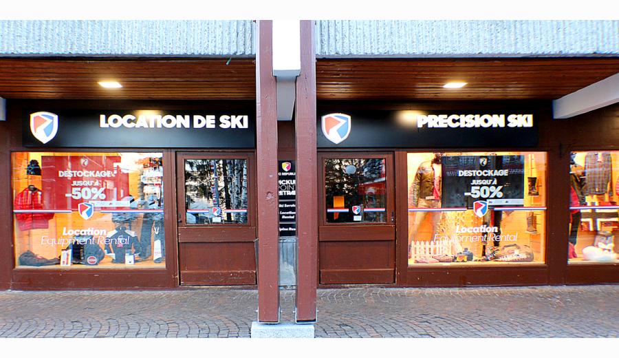 façade Precision Ski - Le Charvet