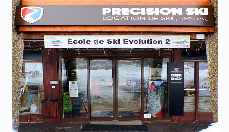 arc 2000 Precision Ski - Arc 2000 Front de neige