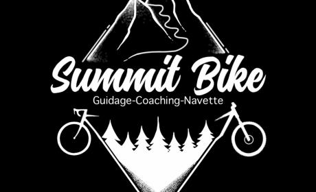 Logo Summit Bike fond noir 