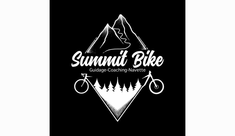 Logo Summit Bike fond noir Summit Bike