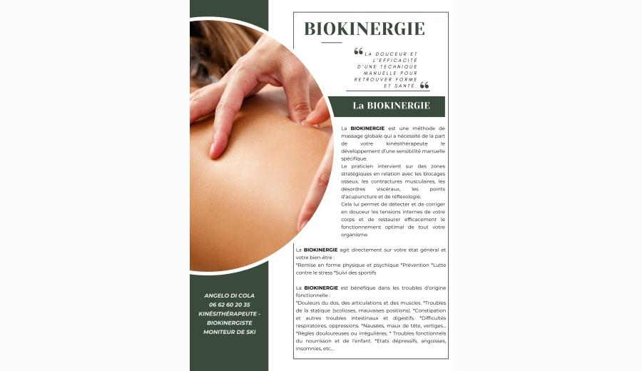  Kinésithérapie Massage Biokinergie - Di Cola Angelo