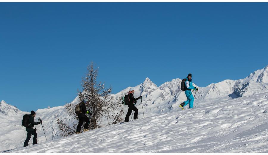 Arc 1800 Les tétras Parcours de ski de randonnée à Arc 1800 : Les Tétras