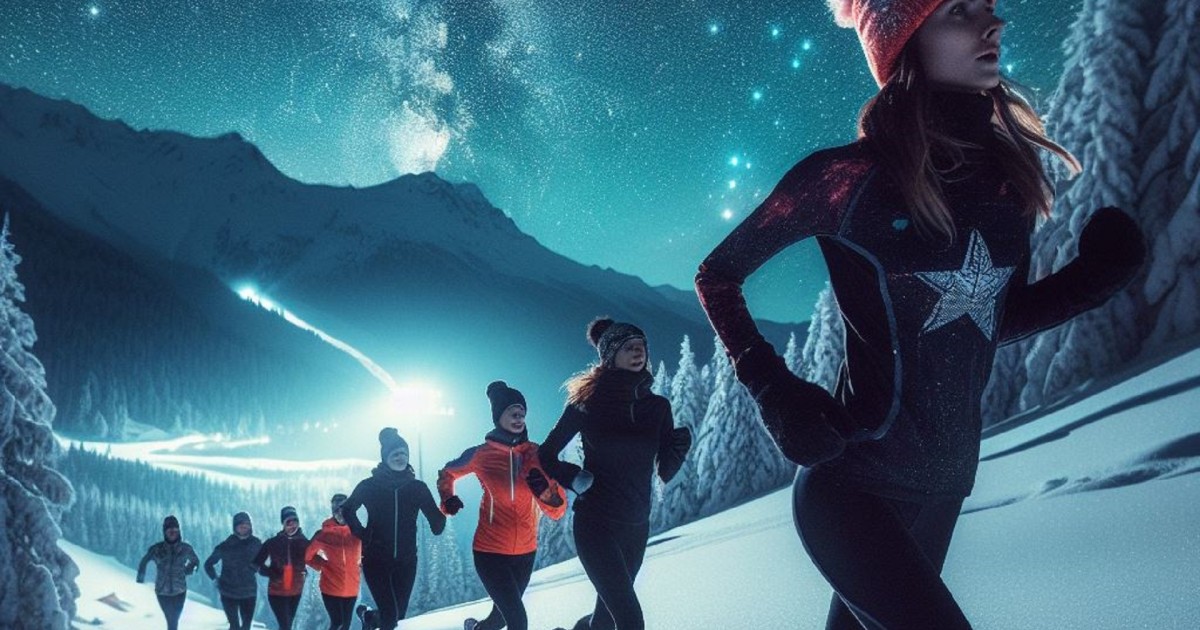Les Arcs Star Trail