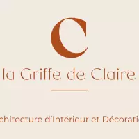 Logo La Griffe de Claire, architecture d'intérieur et décoration