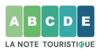 Logo La Note Touristique avec classement de A à E