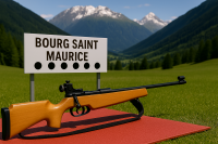 Biathlon d'été : objectif précision !_Bourg-Saint-Maurice
