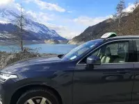 barrage de Tignes Alaska Taxi