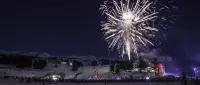 Feu d'artifice nouvel an