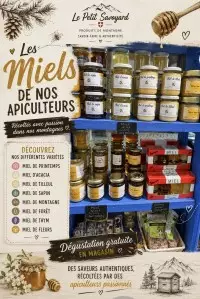 Miels des 3 apiculteurs d ici