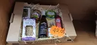 nous confectionnons des paniers garnis sur demande