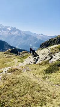 Paysage vtt enduro