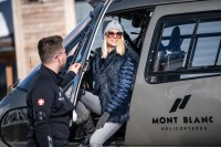 Tour en Hélicoptère Les Arcs