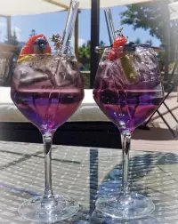 Violet spritz Arcus Coffee