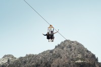 DESCENTE EN TYROLIENNE  - Les 6 et 7 juillet matins_Les Arcs