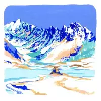 Exposition Hors les murs "Les 5 lacs" de Mona Leu Leu I Rendez-vous Nature en Savoie_Bourg-Saint-Maurice