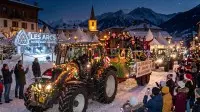 Les chars de noël des jeunes agriculteurs_Bourg-Saint-Maurice