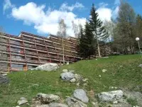 La résidence Cascade, façade sud