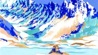 Exposition "Les cinq lacs" : Illustrations de Mona Leu-Leu_Bourg-Saint-Maurice