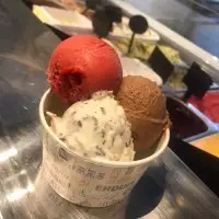Glaces et sorbets fabriqués sur place