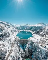 Le barrage de Tignes