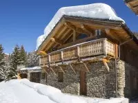 Chalet en hiver