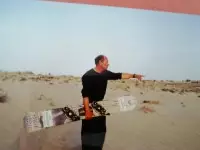 Snowboard à la Mer d'Aral