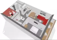 Résidence La Nova, Apt 4 pers, n°192_Les Arcs