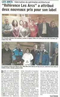 Parutions Presse_Les Arcs