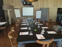 salle réunion L'Aiguille Grive Chalets Hôtel