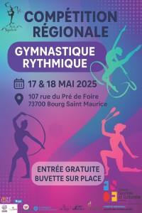Compétition Régionale Gymnastique Rythmique_Bourg-Saint-Maurice