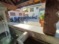 Parking moto Hôtel Arolla