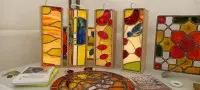 lampes d'ambiance Atelier Vitrail Lapatoun