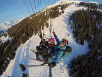 Biplace à ski les Arcs