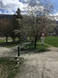 Départ itinéraire voie verte
