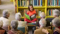 Lectures à la Roselière : Les enfants lisent à nos aînés_Bourg-Saint-Maurice