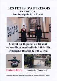 Exposition "les fêtes d'autrefois"