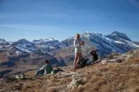 Vue sur le Mt Pourri depuis la Grande Sassière