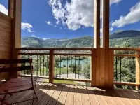 La Grange des Eulets e balcon