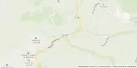 Carte de localisation de Woodstock vers Vallandry - liaison