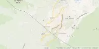 Carte de localisation de Arc 1800 vers Peisey- Vallandry par le chemin de Barmont