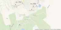 Carte de localisation de Arc 1950/2000 vers Refuge du Mont Pourri