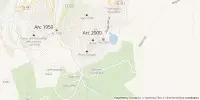 Carte de localisation de Skimium Les Gentianes Arc 2000