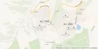Carte de localisation de Chemin du Canal depuis Arc 2000