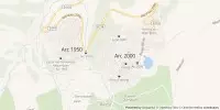 Carte de localisation de Skiset Arolles