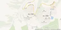 Carte de localisation de Ecole de Ski Français Arc 1950