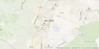 Carte de localisation de Itinéraire raquettes : Sentier des Sapins à Arc 1800