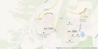 Carte de localisation de Snakegliss aux Arcs 1950