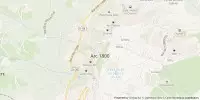 Carte de localisation de Activité VTT sur Les Arcs