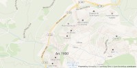 Carte de localisation de Balade en raquettes 1/2  journée aux Arcs